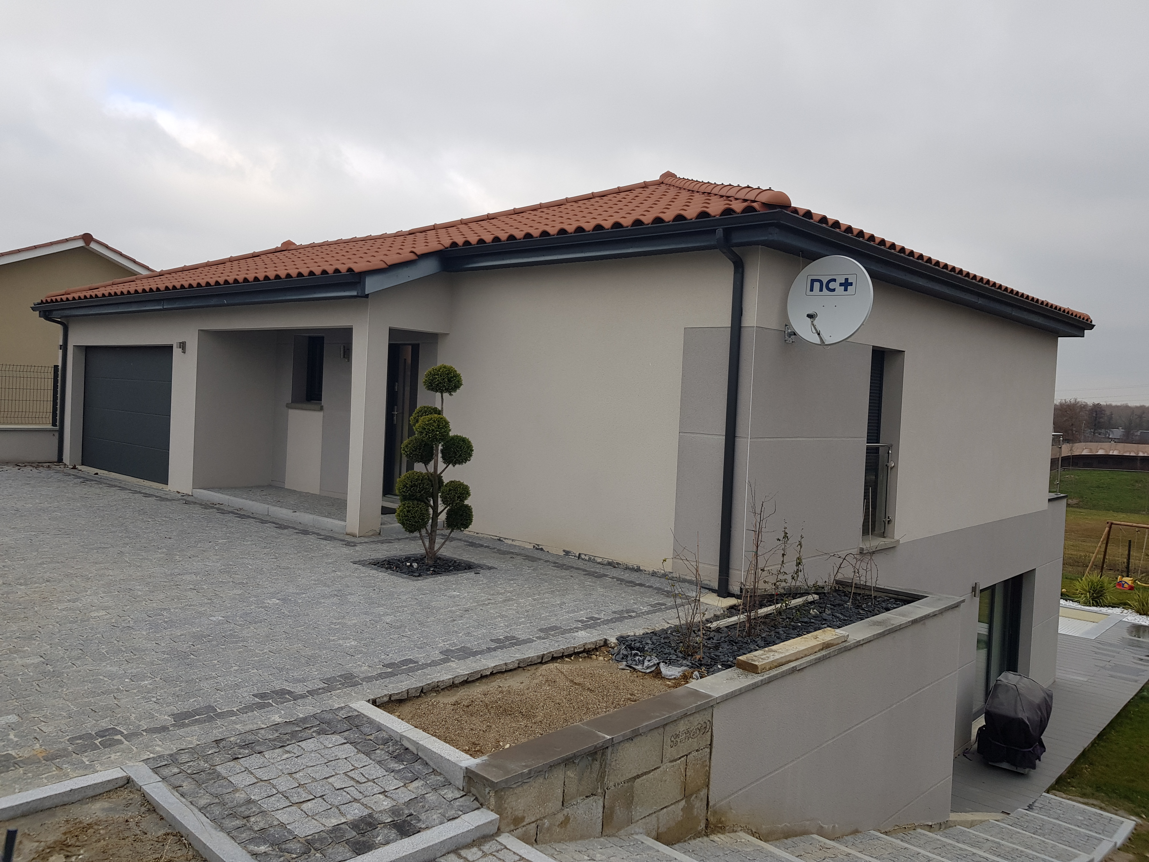 Construction d’une maison aux Échets près de Lyon